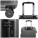 Biggdesign Ocean 24" Gri Orta Boy Valiz