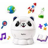Bigibuddy Bigione - Eğitici Oyuncak Ekransız Yapay Zeka Destekli - Montessori Konuşan Çocuk Robotu - Beyaz