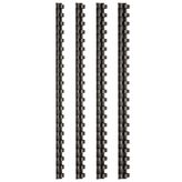 Bigpoint 16 mm Siyah 100'lü Plastik Spiral