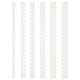 Bigpoint 6 mm Beyaz 100'lü Plastik Spiral