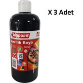 Bigpoint Akrilik Boya 500 Gram Siyah x 3 Adet