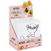 Bigpoint Baskılı Pres Tuval Kedi (20X20CM) 32'li Set
