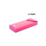 Bigpoint Kutu Kalemlik Pembe x 3 Adet