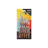 Bigpoint Metal Spatula 5'Li Set Bej Tek Ebat