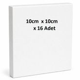 Bigpoint Mini Tuval 4X4" (10Cm X 10Cm) X 16 Adet