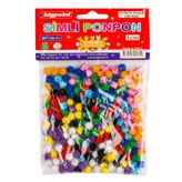 Bigpoint Simli 1 cm 10 200'lü Ponpon