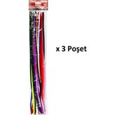 Bigpoint Şönil 50 cm 9 Renk / 25'li Poşet x 3 Poşet