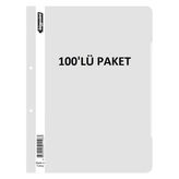 Bigpoint Telli Dosya Beyaz x 100 Adet