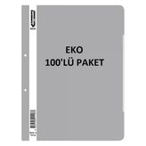Bigpoint Telli Dosya Eco Gri x 100 Adet