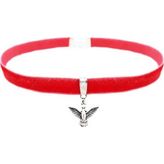 BijuStore Albatros Kuşu Choker Tasma Kolye