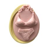 Bikini Şeklinde Silikon Pasta ve Seker Hamuru Kalibi