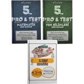 Bilfen Yayınları 5. Sınıf Pro Test 2'li Kitap (Matematik Ve Fen Bilimleri) Set - Kva Pruva Akademi 2'li Deneme