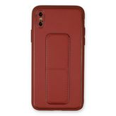 Bilfold İphone Xs Coco Deri Standlı Kapak - Fuşya