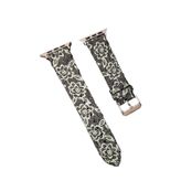 Bilfold Watch 42Mm Creeper Desenli Kordon - Siyah