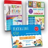 Bilsem Resim Sınavı Hazırlık 3'lü Resim Kitap Seti KTP75
