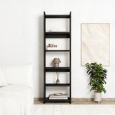 Bimossa W6060 Gülçiçek Kitaplık Siyah