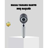 Bin1çeşit Yüksek Basınçlı Masajlı Duş Başlığı Su Tasarruflu