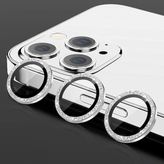 Binano iPhone 11 Pro Max Diamond Gümüş Kamera Koruyucu