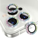 Binano iPhone 11 Pro Max Diamond Pembe Kamera Koruyucu