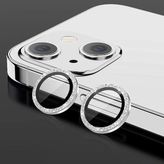 Binano Iphone 11/12 Mini Diamond Kamera Koruyucu Silver