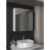 Binary Banyo Üst Dolabı Aynalı Dolap Çok Amaçlı Dolap Beyaz