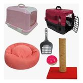 Bio Sand Petzen Kedi Başlangıç Seti 6'lı Pembe