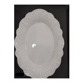 Biodata Melamin Kırılmaz Kayık Salata Tabağı Servis Tabağı Yemek Meze Tabağı 33X23 cm 1 Adet