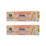 Bioder Bitkisel Formül 40 ml 2 Adet Tüy Dökücü Krem