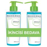 Bioderma Sebium Foaming 500 ml 2 Adet Gel