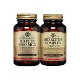 Biotin 5000 Mcg 50 Kapsül+ Quercetin Complex With Ester-C Plus 50 Tablet