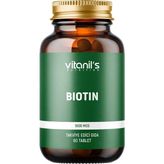 Biotin (B7 Vitamin ) 60 Tablet - 5000 Mcg