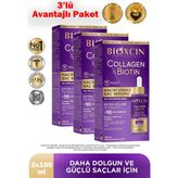 Bioxcin Saç Serum Collagen Biotin 100 ml 3 Adet