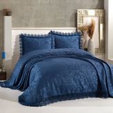 Bir Home Birhome Violet Dantel Yatak Örtüsü - 240 x 260 cm - Lacivert