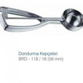 Biradlı 56 mm Makaslı Dondurma Kepçesi