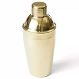 Biradlı Kokteyl Shaker Altın