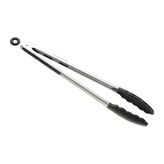 Biradlı Silikon Uçlu 33 cm Servis Maşası
