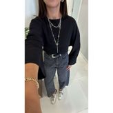 BİRCANÇİL Redra Siyah Yarasa Kol Bluz