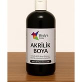 Birdy's Color Siyah Akrilik Boya 500GR