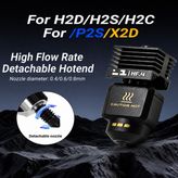 Birfigurum Bambu Lab H2D/H2S/H2C/P2S/X2D Hf Hotend ( High Flow) 0.4mm - 0.4 Nozul