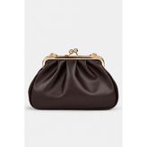 birizmoda Rosel Clutch Çanta - Acı Kahve