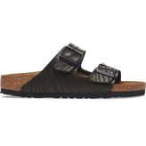 Birkenstock Arizona 1029560 Zebra Black Siyah Zebra Desenli Kadın Çift Bantlı Terlik