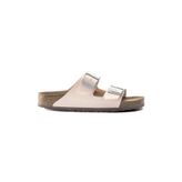 Birkenstock Arizona BF Earthy Vegan 1019662 Light Rose Açık Pembe Birko-Flor Nubuk Kadın Çift Bantlı Terlik