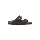 Birkenstock Arizona Birko-Flor Embossed 1029282 Saffiano Black Siyah Kadın Terlik