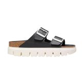 Birkenstock Arizona Chunky BF 1025304 Siyah Beyaz Kadın Terlik