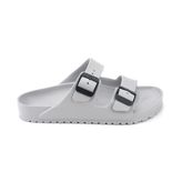 Birkenstock Arizona EVA Stealth Buckle 1029791 Stone Coin/Black Gri-Siyah Erkek Terlik