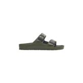 Birkenstock Arizona EVA Stealth Buckle 1029793 Khaki Black Haki Siyah Kadın Terlik
