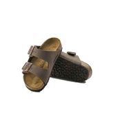 Birkenstock Arizona Kids BF Nubuck 552893 Mocha Kahverengi Çocuk Çift Bantlı Terlik