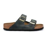 Birkenstock Arizona LEOI 1027948 Thyme Haki Yağlı Nubuk Deri Unisex Terlik