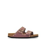Birkenstock Arizona Rivets 1032876 Pepper Gri Süet Deri Unisex Terlik