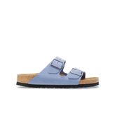 Birkenstock Arizona Soft Footbed 1030864 Elemental Blue Mavi Yağlı Nubuk Deri Unisex Çift Bantlı Terlik